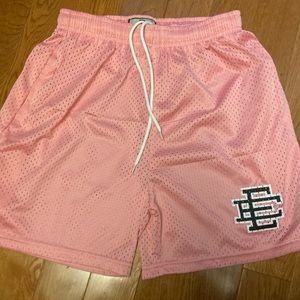 Eric emanuel’s pink shorts